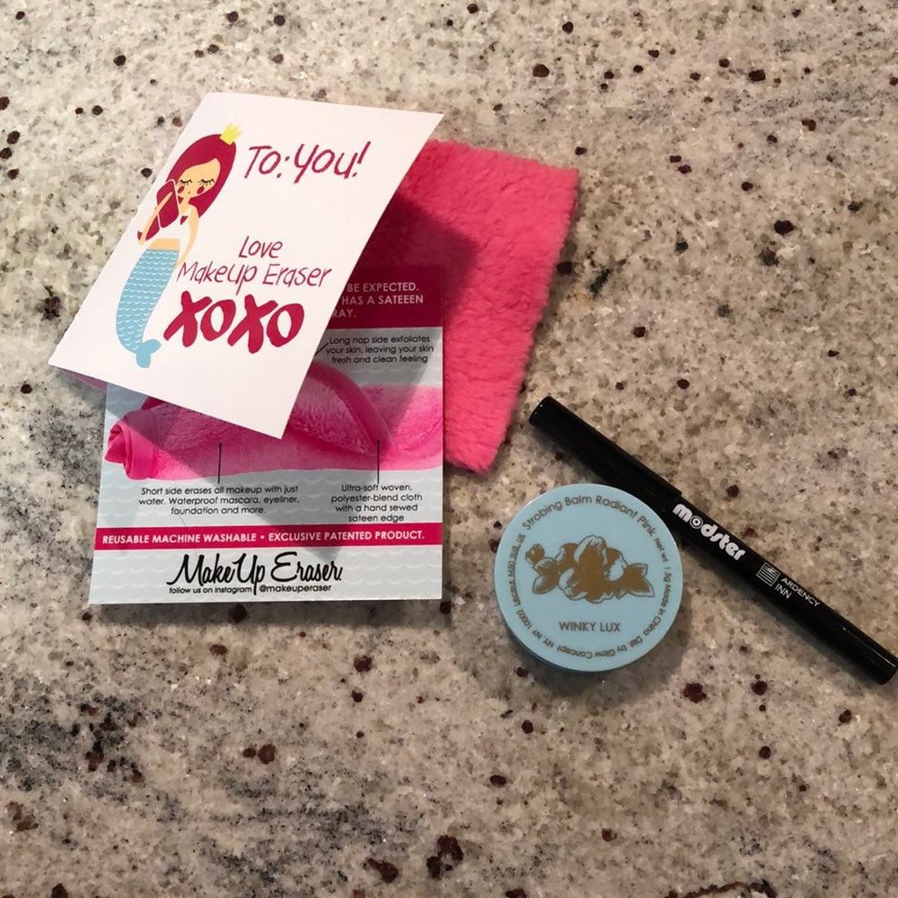 Winky Lux, Modster eyeliner, makeup eraser